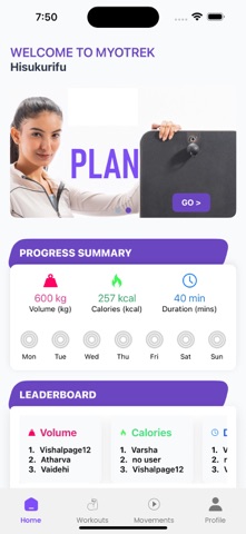 Myotrek screenshot