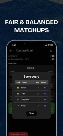 Padel Master - Americano Screenshot 3 of 4