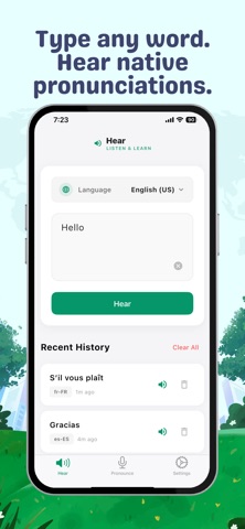 Pronounce Words - Say Clear screenshot