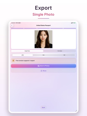Snapport Lite iPad screenshot
