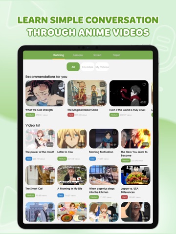 Learn Japanese - HeyJapan iPad screenshot