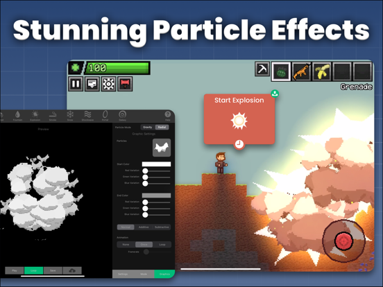 hyperPad iPad Spelmaker iPad app afbeelding 5