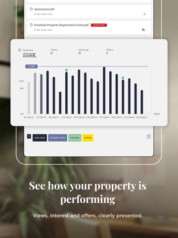 MySavills iPad screenshot