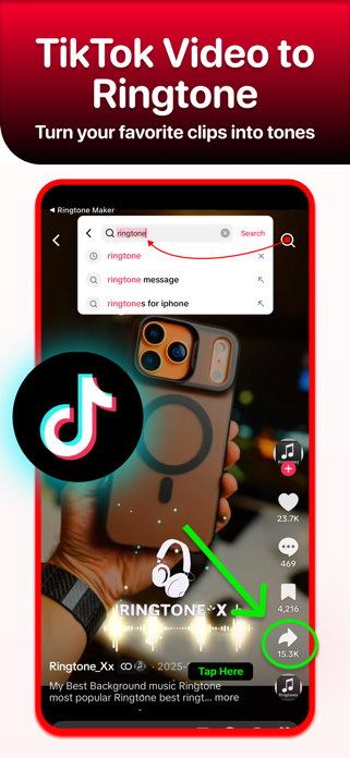ClipTone: Ringtone Maker & MP3 Screenshot 3 of 6