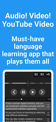 Shadowing Player: Languages Screenshot 1 of 9