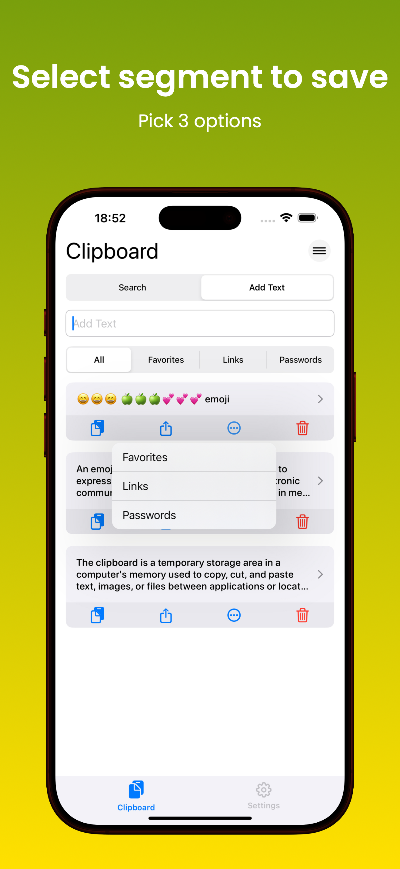 Clipboard: Copy & Paste screenshot 2