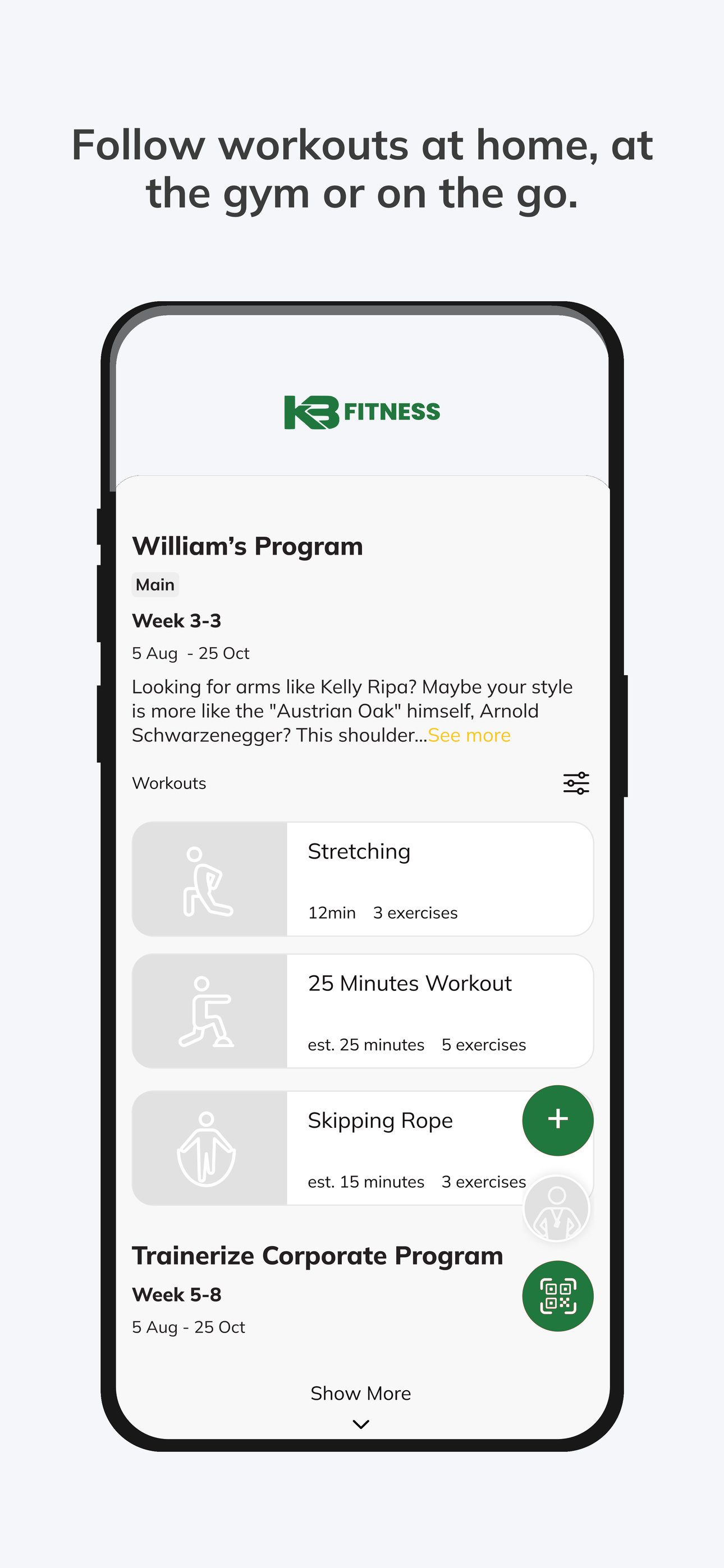 KamBam Fitness screenshot 3