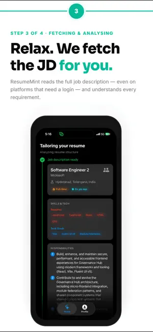 ResumeMint: ATS Resume Builder screenshot 3