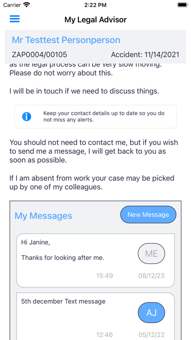 Screenshot #3 pour Carpenters MyClaim