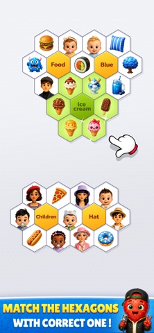 Hexa Category Sort: Emoji Game iPhone screenshot