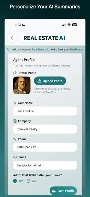 RealEstateAI: Notes & Meetings screenshot 4