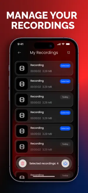 Screen Recorder: REC Cast screenshot 4