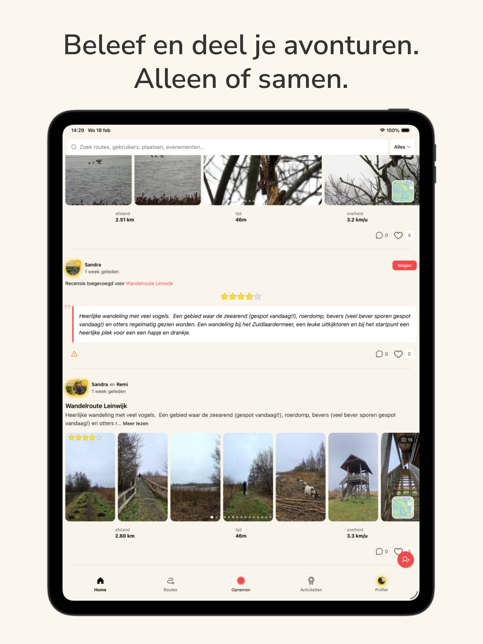 WandelWeb - De Wandelapp
