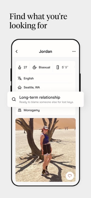 Screenshot of Hinge Dating App: Match & Meet