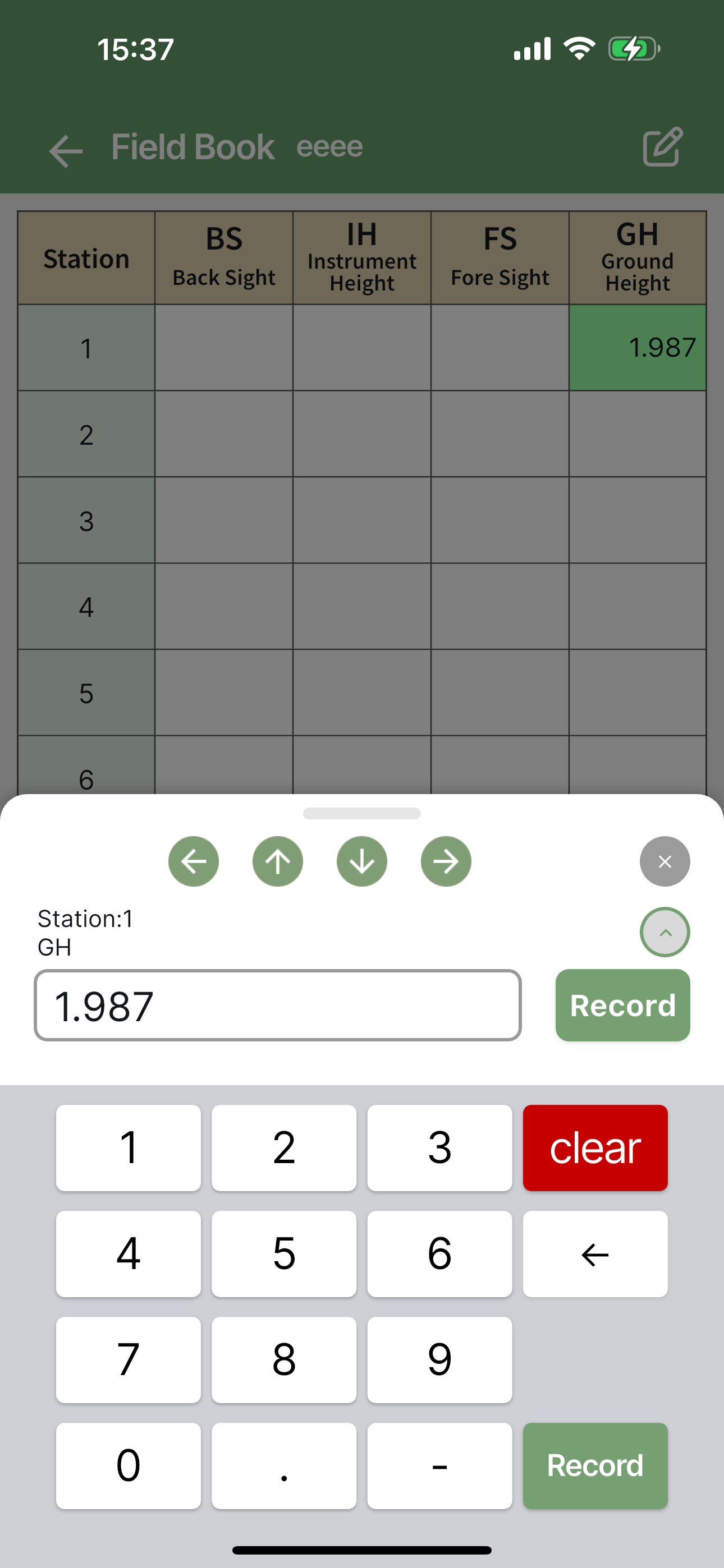 Elevation Survey