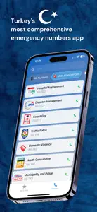 Acil Numaralar: Türkiye screenshot #1 for iPhone