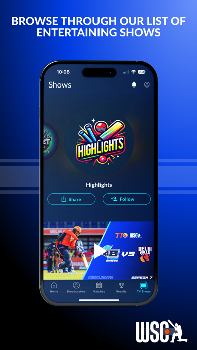 World Series Cricket Screenshot