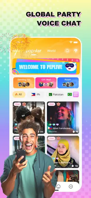 PepLive-Voice Chat&Live Stream screenshot 1
