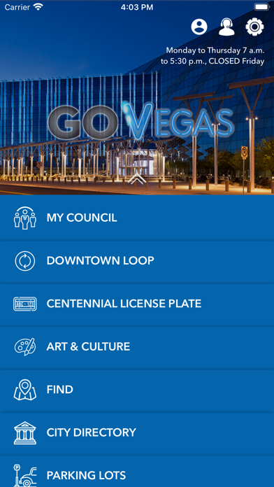 GOVegas - City of Las Vegas Screenshot
