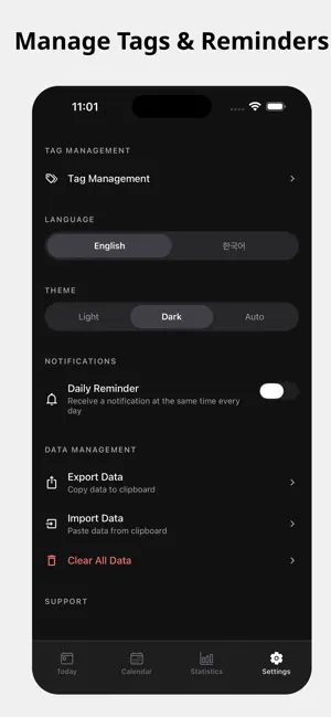 tagDay - Daily Log screenshot 3