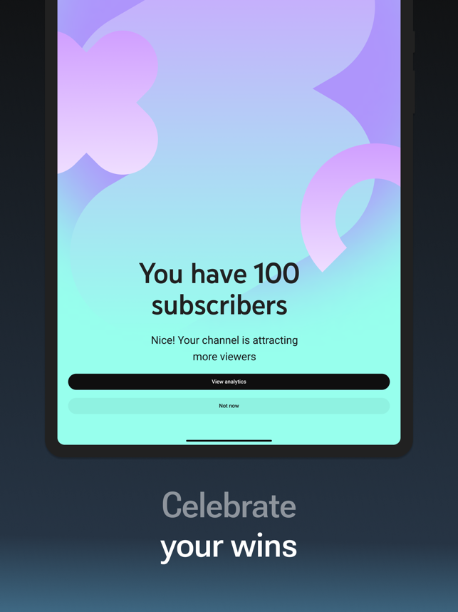 ‎YouTube Studio Screenshot