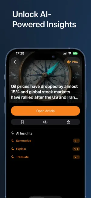 NewsRoll: Smart AI News Reader screenshot 2