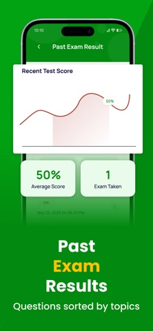 AP US History Practice Test. iPhone screenshot