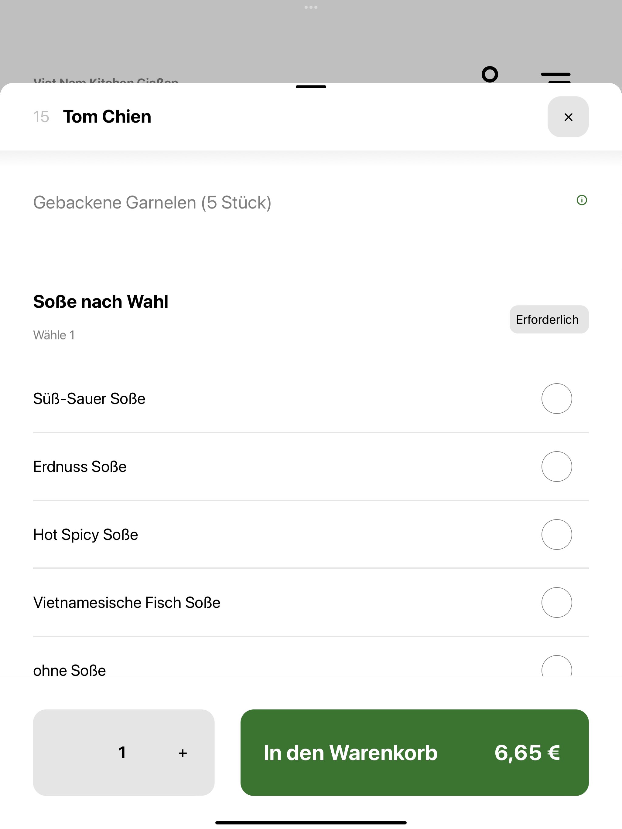 Viet Nam Kitchen Gießen