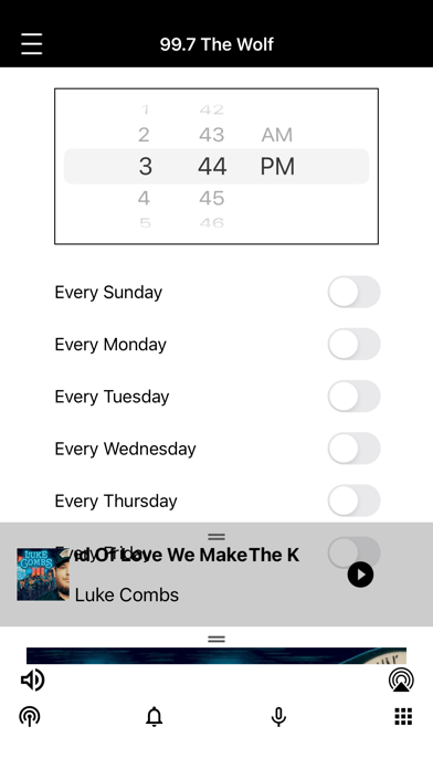 99.7 The Wolf iPhone screenshot 5 - Entertainment app