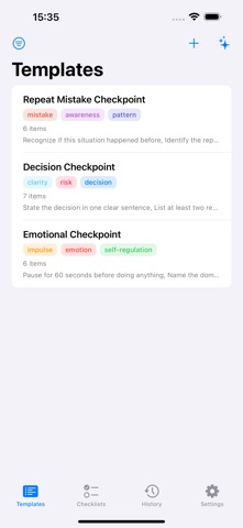 CheckPoint - Staying on track Screenshot 1 of 10