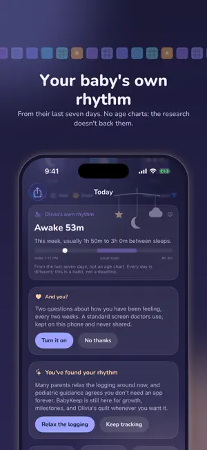 BabyKeep: Baby Tracker & Log screenshot 4