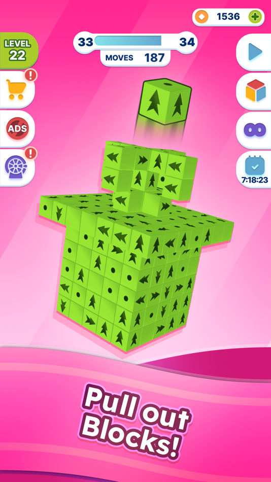 #2. Tap Block Puzzle: 3D Сube Game (iOS) 来自: Webmate Digital