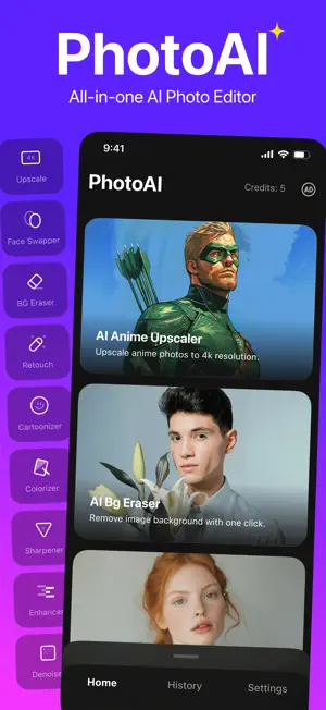 PhotoAI - AI Photo Enhancer screenshot 1