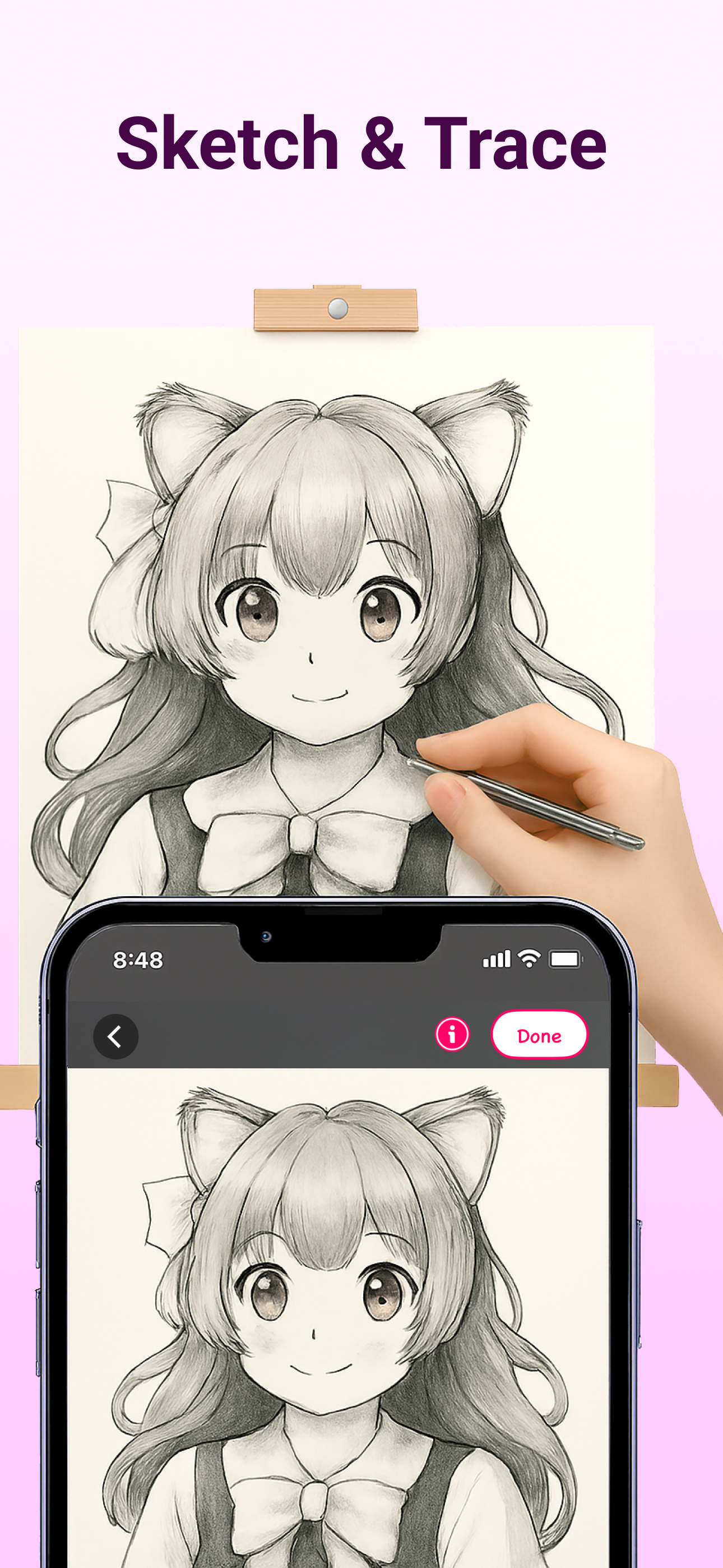 Sketch Anime: AR Trace & Draw screenshot 6