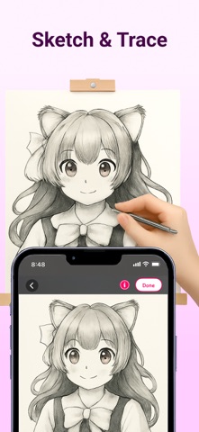 Sketch Anime: AR Trace & Draw screenshot