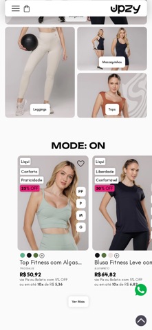Upzy Fitness screenshot