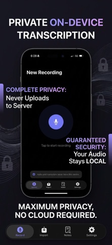 OffgridScribe screenshot