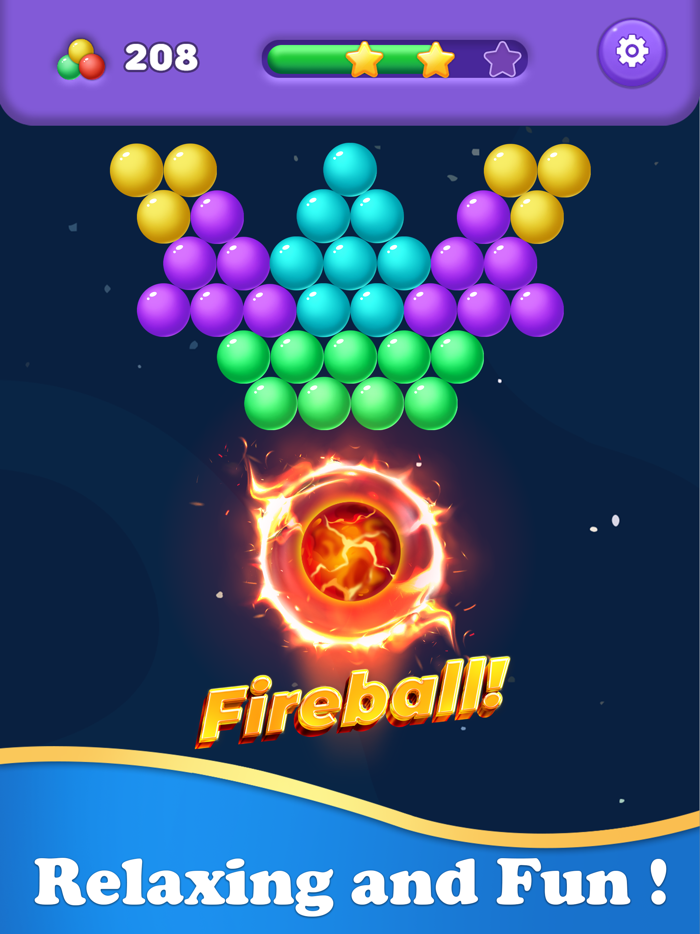 Jeu amusant Bubble Shooter Pro