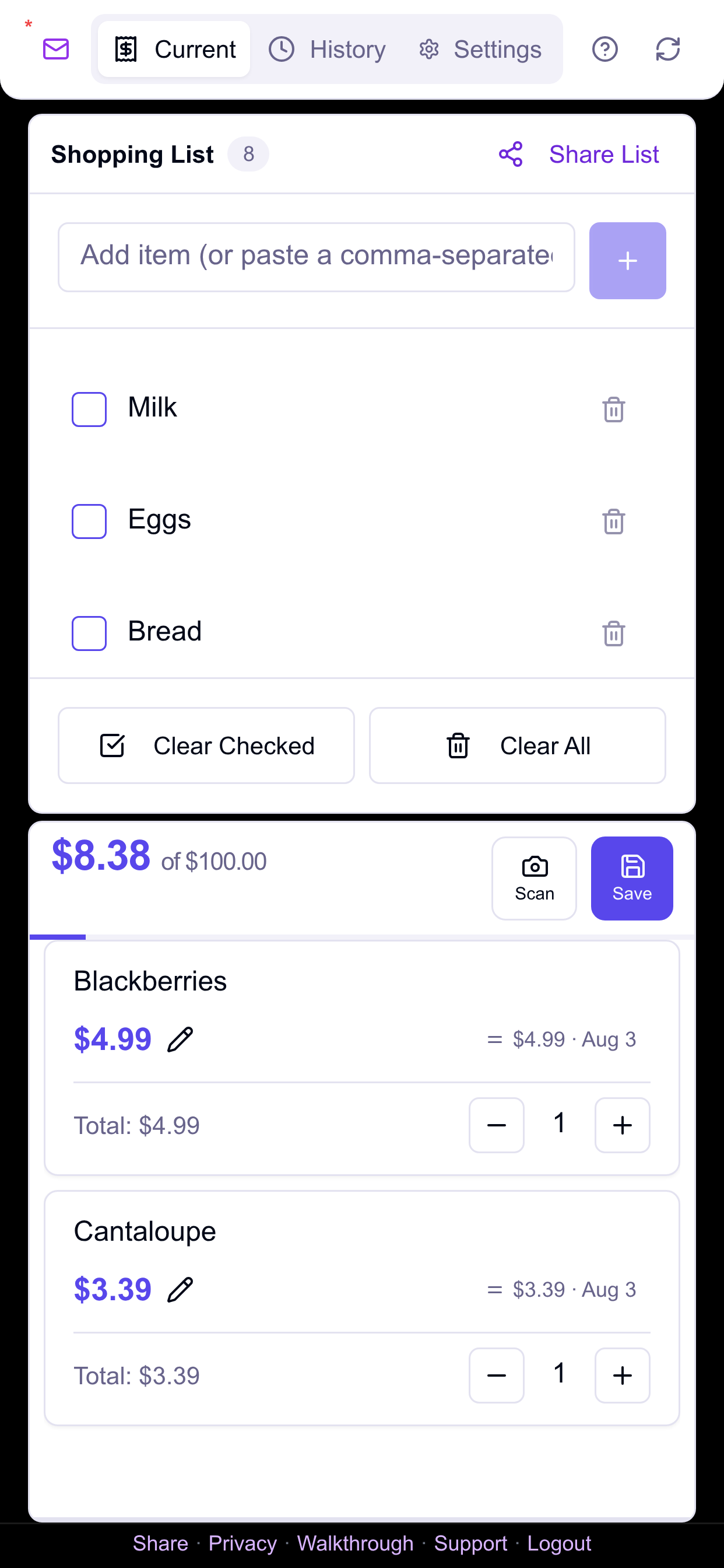 Shelf to Cart screenshot 6
