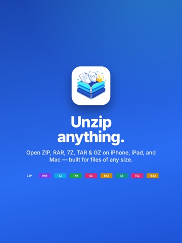 Archive Extractor: Unzip Files iPad screenshot