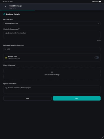 Wanatu iPad screenshot 2