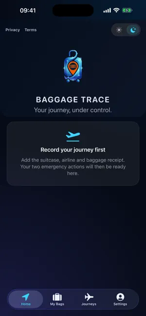 Baggage Trace screenshot 1