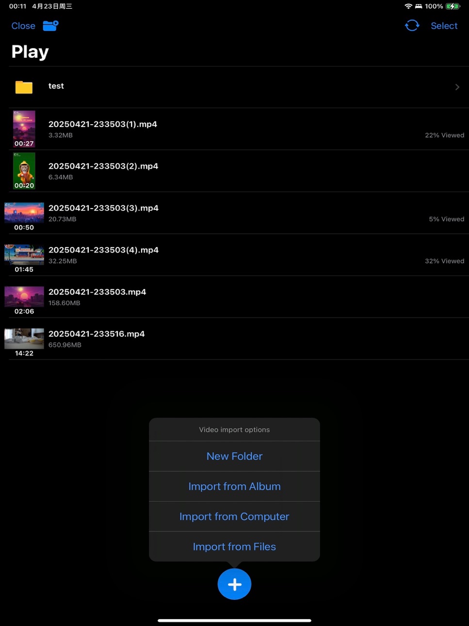 iPad screenshot