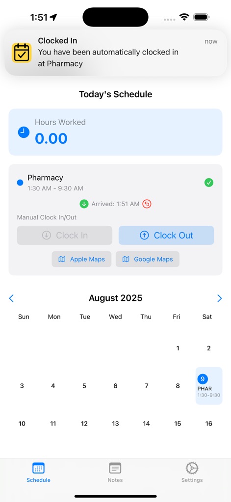 Simple Shifts - App de Productividad | MWM