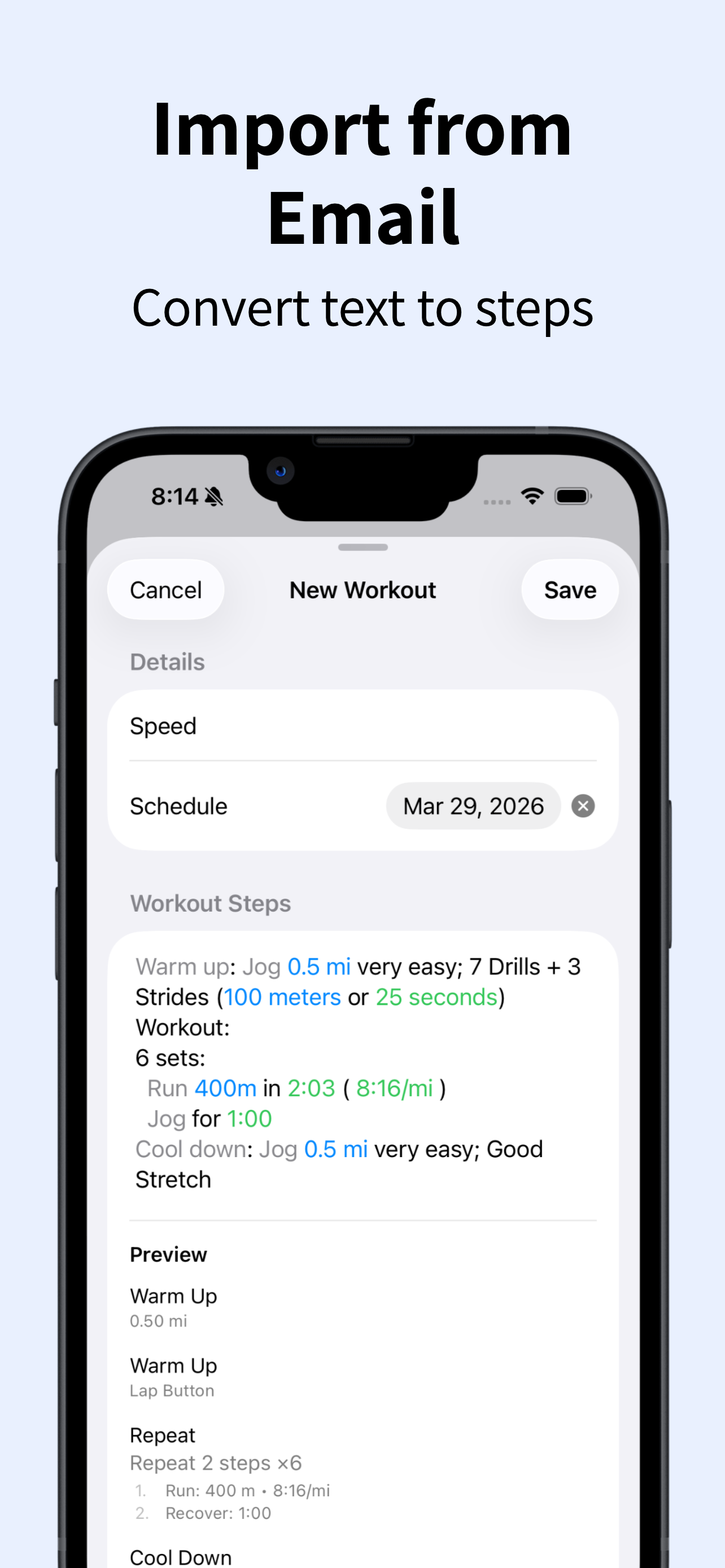 RunBuilder screenshot 3