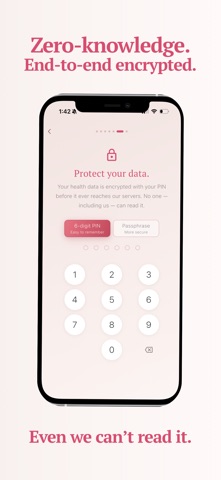 Pink Moon Period Tracker Screenshot 2 of 7