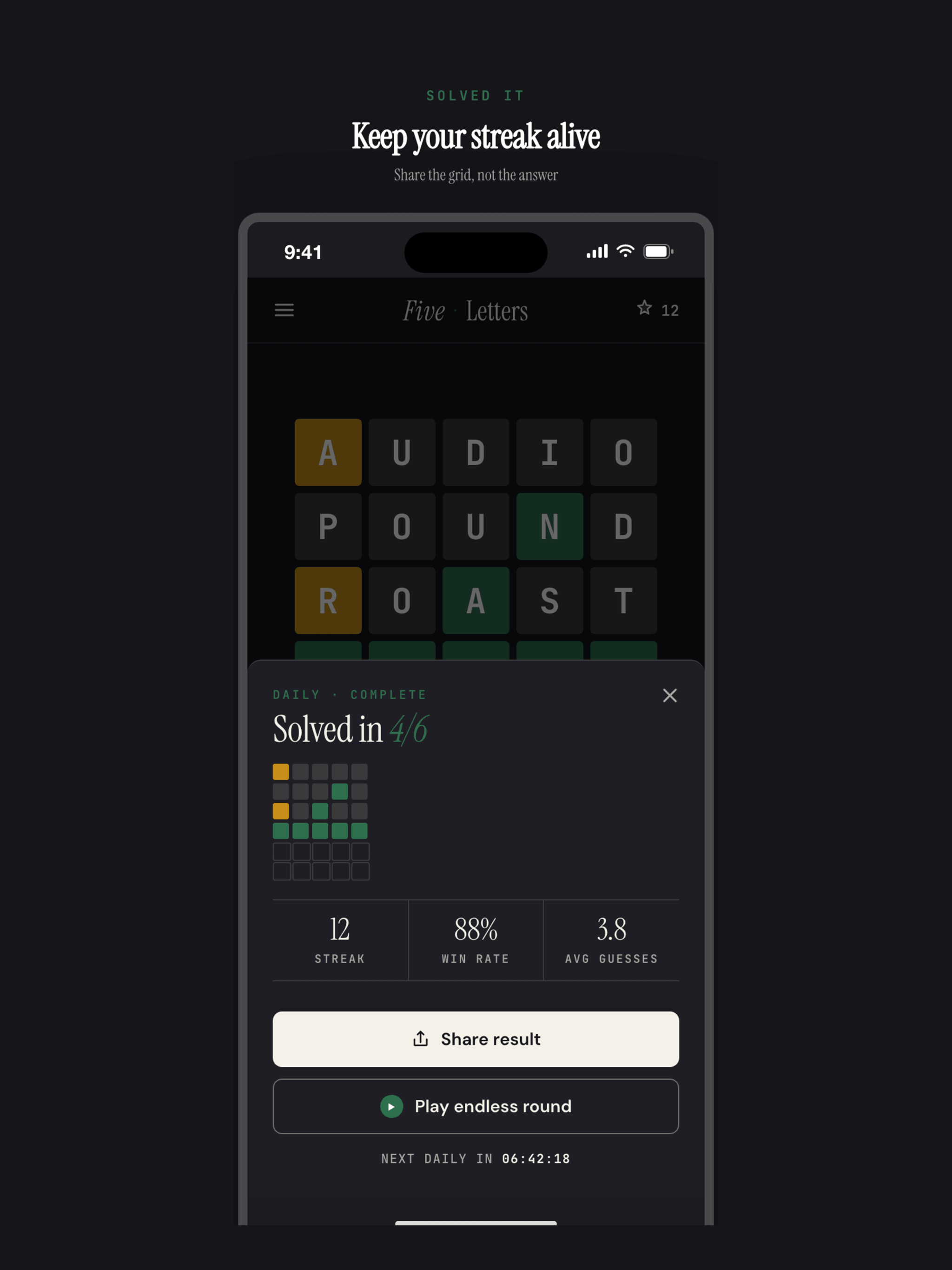 Five Letters: Word Puzzle screenshot 8