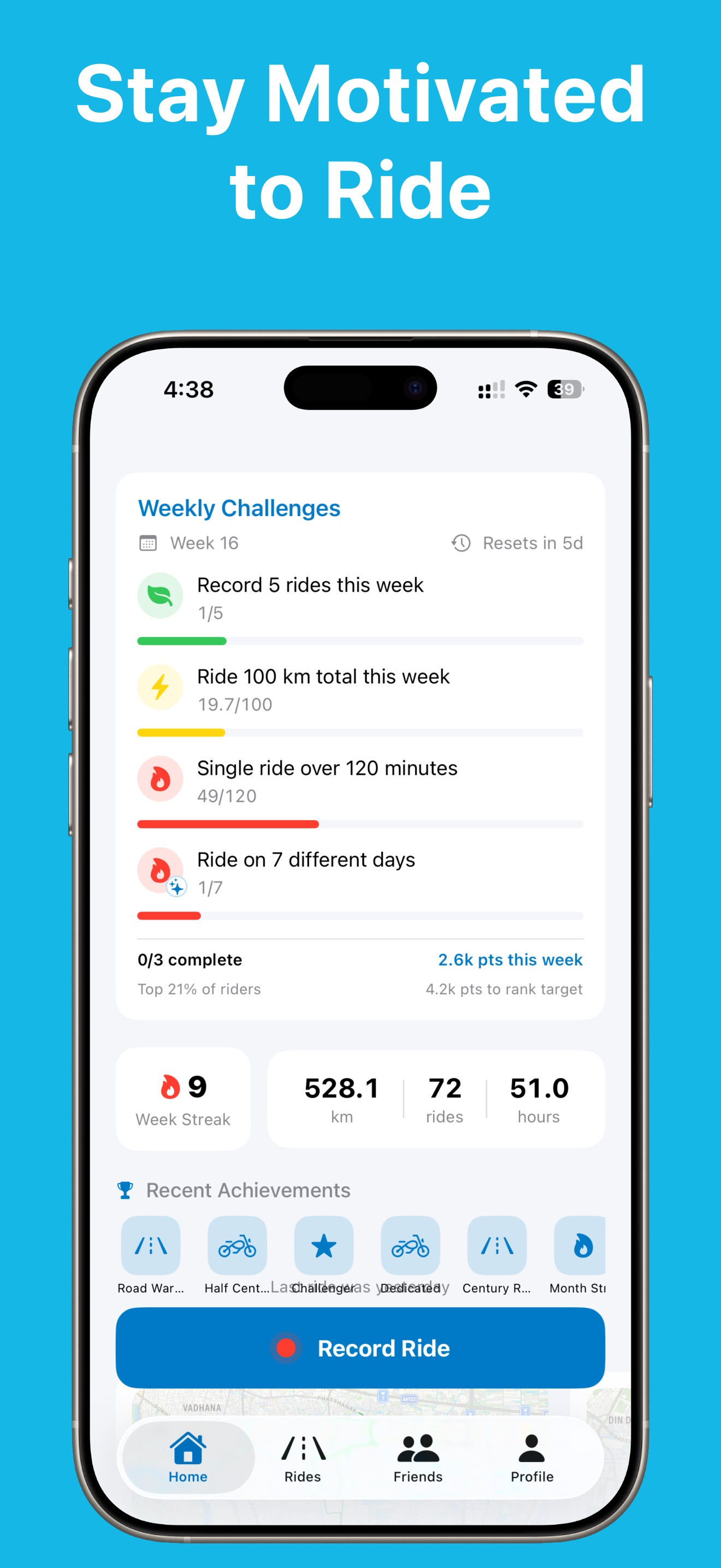 Motorcycle Journey : RiderLog screenshot 3