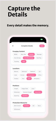 IntiMates: Sex Tracker Screenshot 6 of 7