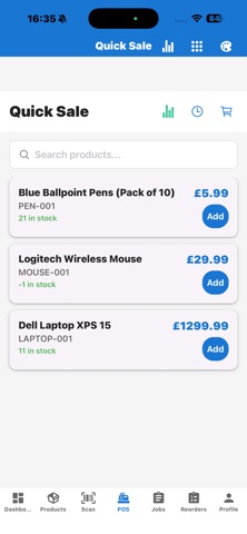 StockScan Inventory Management Screenshot 1 of 9